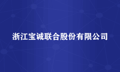 浙江寶誠聯(lián)合股份的票務代理服務 專業(yè)、高效、全方位的出行解決方案